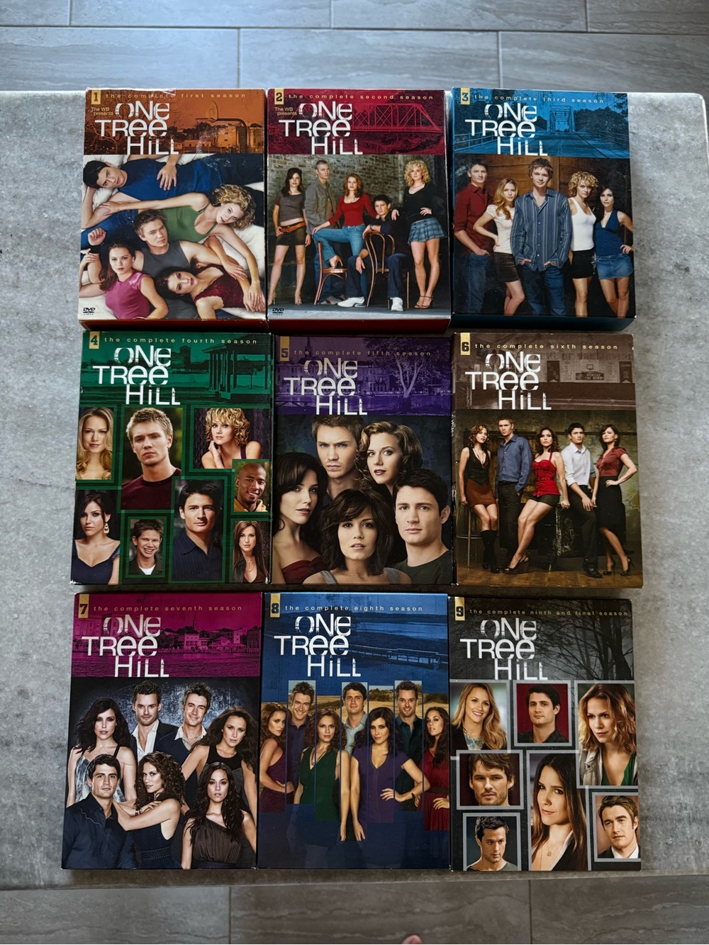 One Tree Hill Complete Seasons DVD Box Set - seasons 1-9